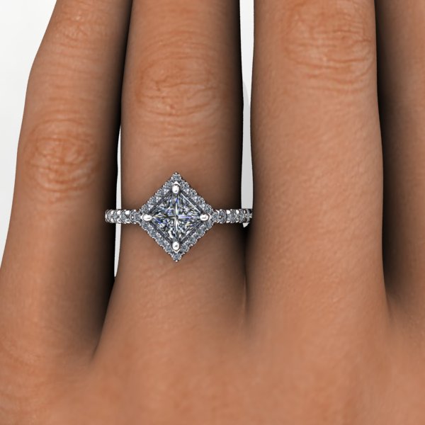 Hearts On Fire Lorelei Floral Diamond Engagement Ring Mounti | Koser  Jewelers | Mount Joy, PA